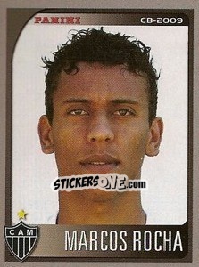 Figurina Marcos Rocha - Campeonato Brasileiro 2009 - Panini