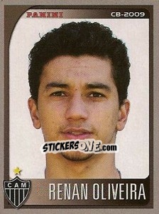 Figurina Renan Oliveira - Campeonato Brasileiro 2009 - Panini