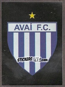 Sticker Escudo do Avaí - Campeonato Brasileiro 2009 n. 35 - Panini