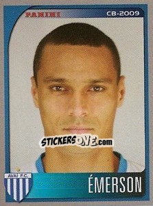 Sticker Émerson - Campeonato Brasileiro 2009 - Panini