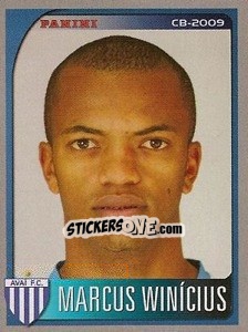 Figurina Marcus Vinícius - Campeonato Brasileiro 2009 - Panini