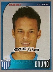 Sticker Bruno Silva - Campeonato Brasileiro 2009 n. 42 - Panini