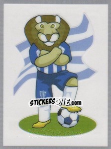 Cromo Mascote do Avaí - Campeonato Brasileiro 2009 - Panini