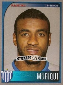 Sticker Muriqui - Campeonato Brasileiro 2009 n. 48 - Panini