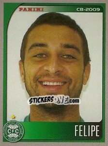 Sticker Felipe - Campeonato Brasileiro 2009 - Panini