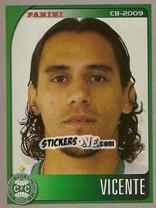 Sticker Vicente - Campeonato Brasileiro 2009 - Panini
