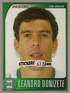 Sticker Leandro Donizete - Campeonato Brasileiro 2009 - Panini