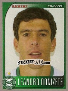 Sticker Leandro Donizete - Campeonato Brasileiro 2009 n. 59 - Panini