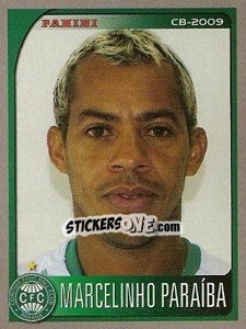 Figurina Marcelinho Paraíba - Campeonato Brasileiro 2009 - Panini