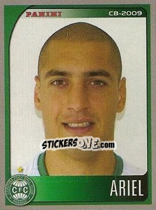 Sticker Ariel Nahuelpán - Campeonato Brasileiro 2009 - Panini