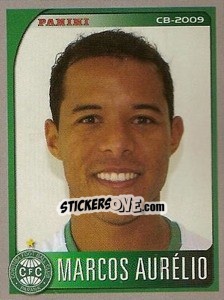 Sticker Marcos Aurélio - Campeonato Brasileiro 2009 - Panini