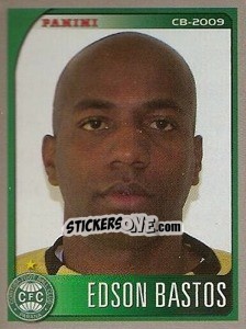 Cromo Édson Bastos - Campeonato Brasileiro 2009 - Panini