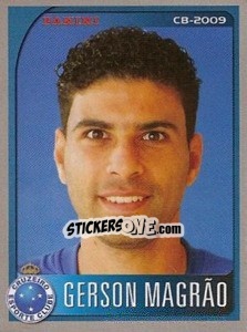 Figurina Gerson Magrão - Campeonato Brasileiro 2009 - Panini