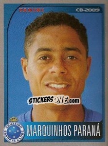 Sticker Marquinhos Paraná - Campeonato Brasileiro 2009 n. 79 - Panini