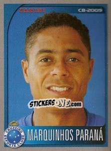 Figurina Marquinhos Paraná - Campeonato Brasileiro 2009 - Panini