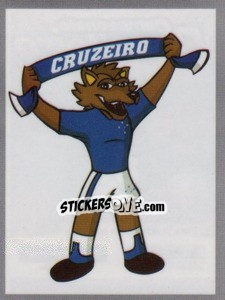 Sticker Mascote do Cruzeiro - Campeonato Brasileiro 2009 n. 80 - Panini