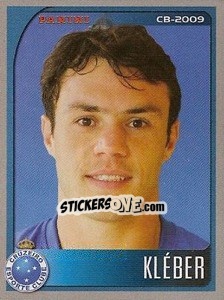 Sticker Kléber - Campeonato Brasileiro 2009 n. 82 - Panini