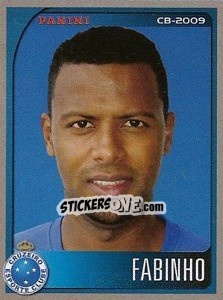 Sticker Fabinho - Campeonato Brasileiro 2009 - Panini