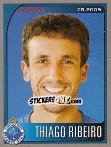 Sticker Thiago Ribeiro - Campeonato Brasileiro 2009 - Panini