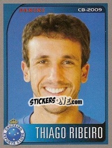 Cromo Thiago Ribeiro - Campeonato Brasileiro 2009 - Panini