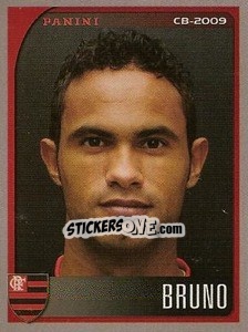 Cromo Bruno - Campeonato Brasileiro 2009 - Panini