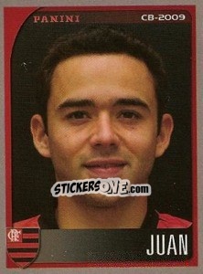 Sticker Juan - Campeonato Brasileiro 2009 - Panini