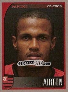 Sticker Airton - Campeonato Brasileiro 2009 n. 95 - Panini