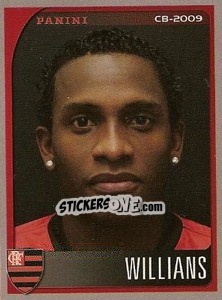 Cromo Willians - Campeonato Brasileiro 2009 n. 96 - Panini