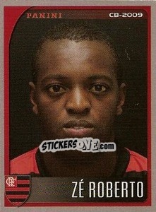 Sticker Zé Roberto - Campeonato Brasileiro 2009 n. 101 - Panini