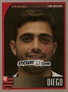 Figurina Diego - Campeonato Brasileiro 2009 - Panini