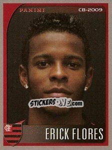 Sticker Erick Flores - Campeonato Brasileiro 2009 n. 105 - Panini