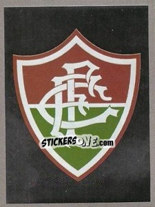 Sticker Escudo do Fluminense - Campeonato Brasileiro 2009 n. 107 - Panini