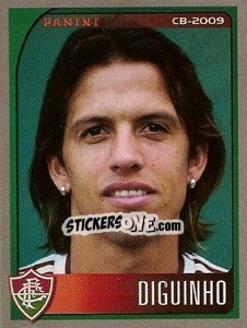 Sticker Diguinho - Campeonato Brasileiro 2009 - Panini