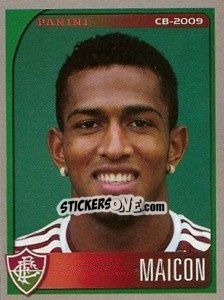 Sticker Maicón - Campeonato Brasileiro 2009 - Panini