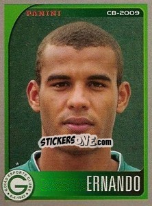 Sticker Ernando - Campeonato Brasileiro 2009 - Panini