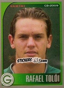Sticker Rafael Tolói - Campeonato Brasileiro 2009 n. 129 - Panini