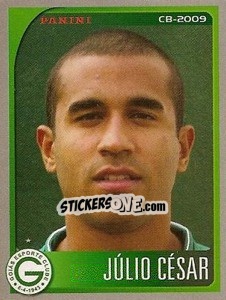 Cromo Julio César - Campeonato Brasileiro 2009 - Panini