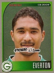 Cromo Éverton - Campeonato Brasileiro 2009 n. 131 - Panini