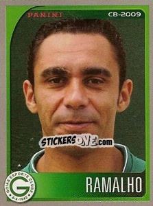 Cromo Ramalho - Campeonato Brasileiro 2009 n. 132 - Panini