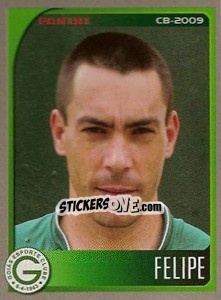 Figurina Felipe - Campeonato Brasileiro 2009 - Panini