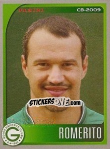 Cromo Romerito - Campeonato Brasileiro 2009 n. 142 - Panini