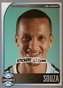 Sticker Souza - Campeonato Brasileiro 2009 n. 151 - Panini