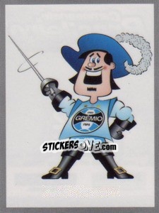 Sticker Mascote do Grêmio - Campeonato Brasileiro 2009 - Panini