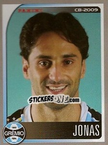 Sticker Jonas - Campeonato Brasileiro 2009 n. 154 - Panini