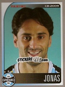 Sticker Jonas - Campeonato Brasileiro 2009 - Panini