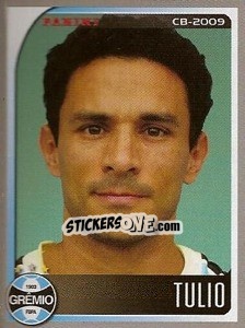 Sticker Tulio - Campeonato Brasileiro 2009 n. 157 - Panini