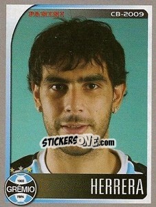 Sticker Germán Herrera - Campeonato Brasileiro 2009 n. 159 - Panini