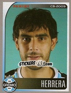 Sticker Germán Herrera - Campeonato Brasileiro 2009 - Panini