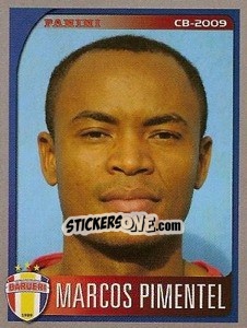Cromo Marcos Pimentel - Campeonato Brasileiro 2009 n. 163 - Panini