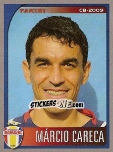 Sticker Márcio Careca - Campeonato Brasileiro 2009 n. 166 - Panini